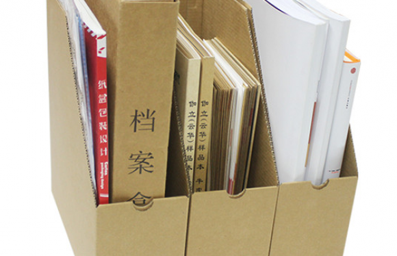 素雅牛皮紙收納盒循環再生牛皮紙打造